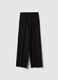 Black Flare Fit Leggings_4
