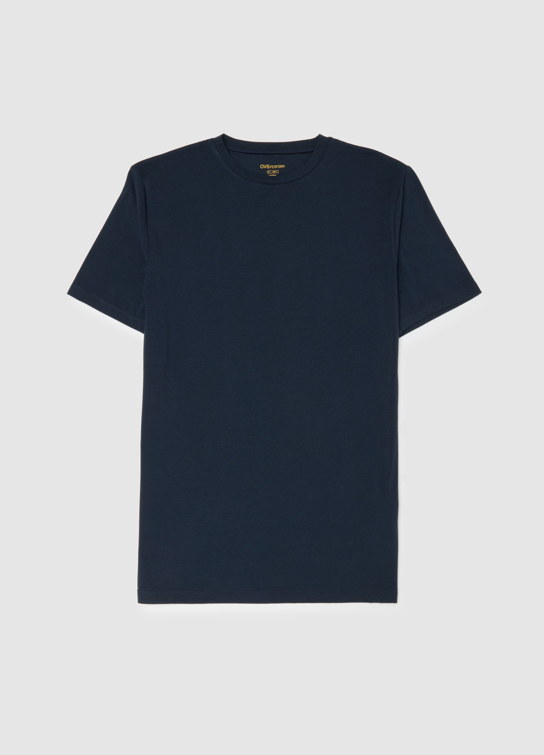 Blue Crew Neck T-shirt Regular Fit