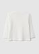White long sleeve pure cotton t-shirt for boys regular fit_1