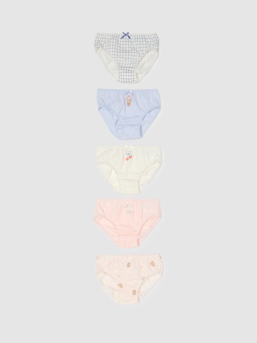 Multipack slip in puro cotone multicolor per neonate_0