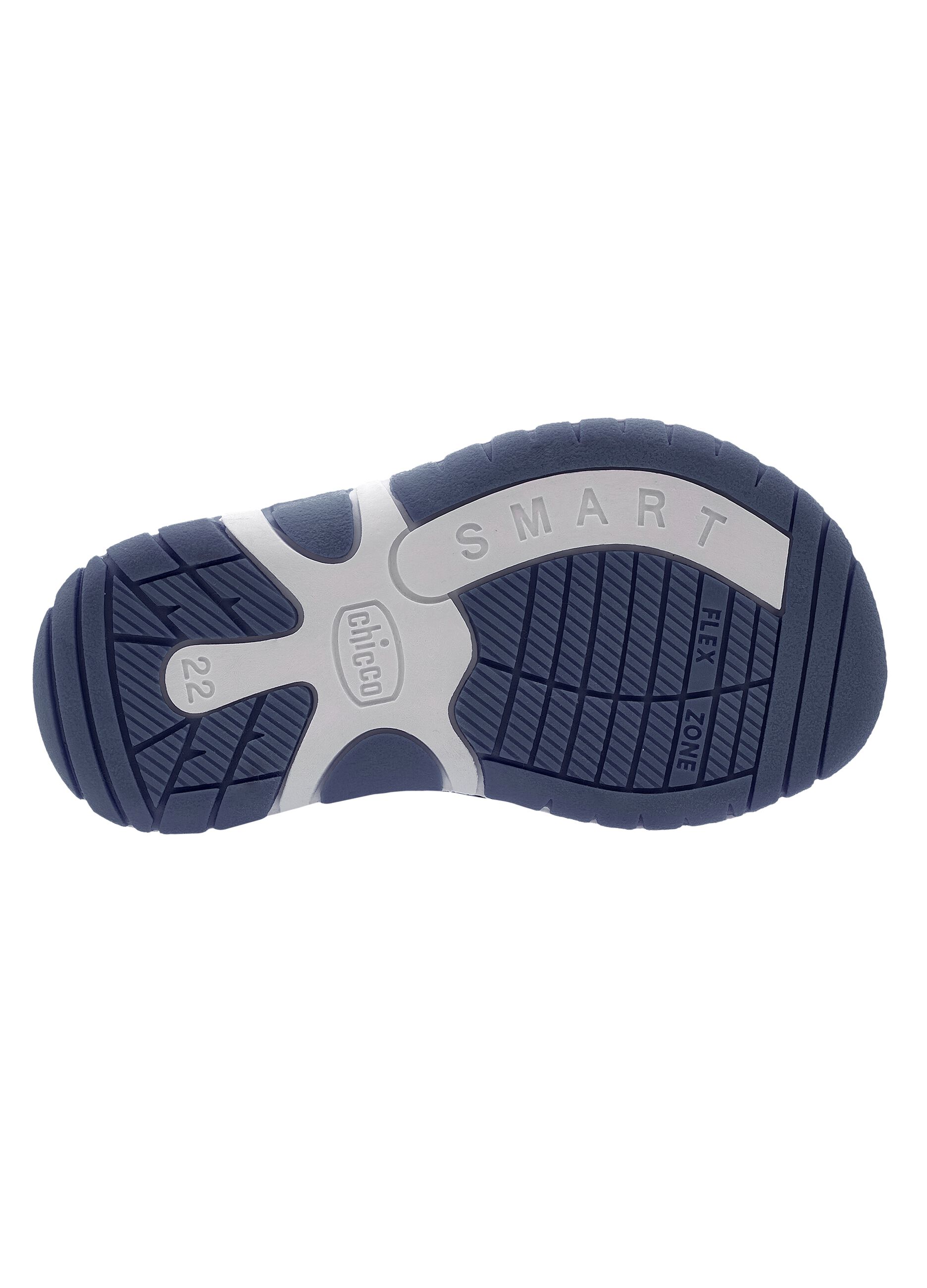 Multicolour sandals with velcro closure for boys