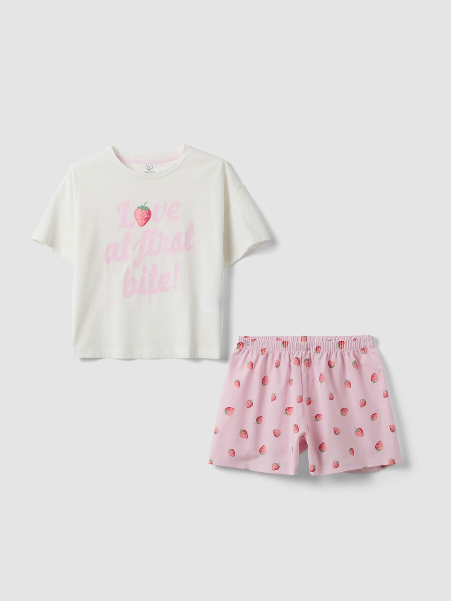 Multicolour pure cotton regular fit pyjama for girls_0
