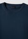 Blue Cotton Jumper, Regular Fit_5