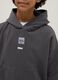 Grey pure cotton hoodie for girls regular fit_2