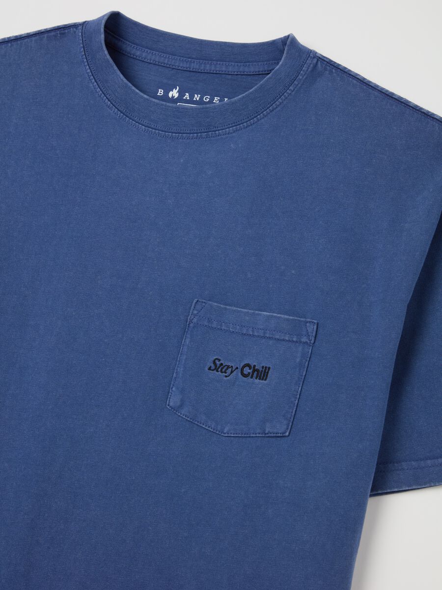 T-shirt with embroidered pocket_5