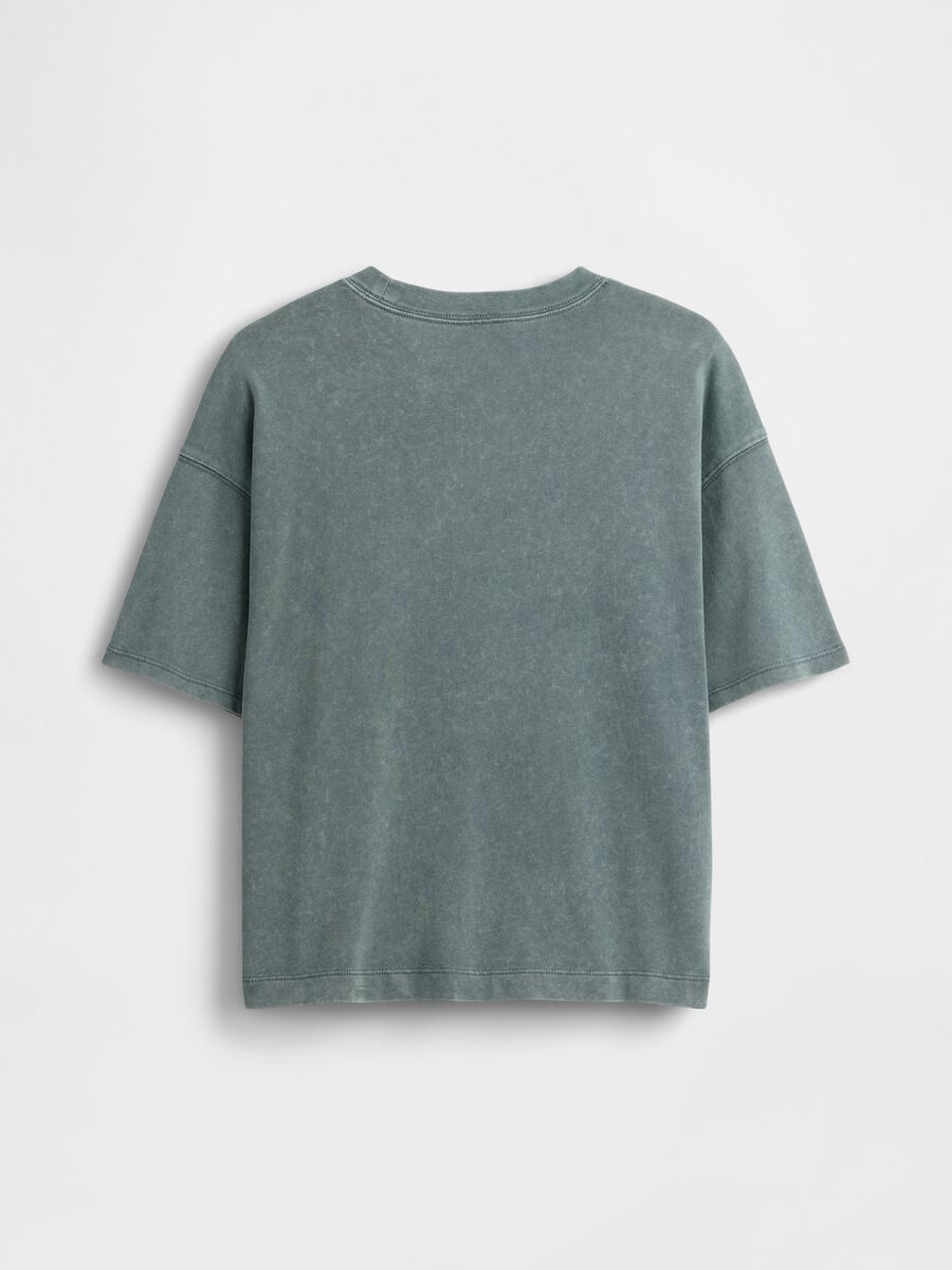 Short-sleeved pure cotton T-shirt_1