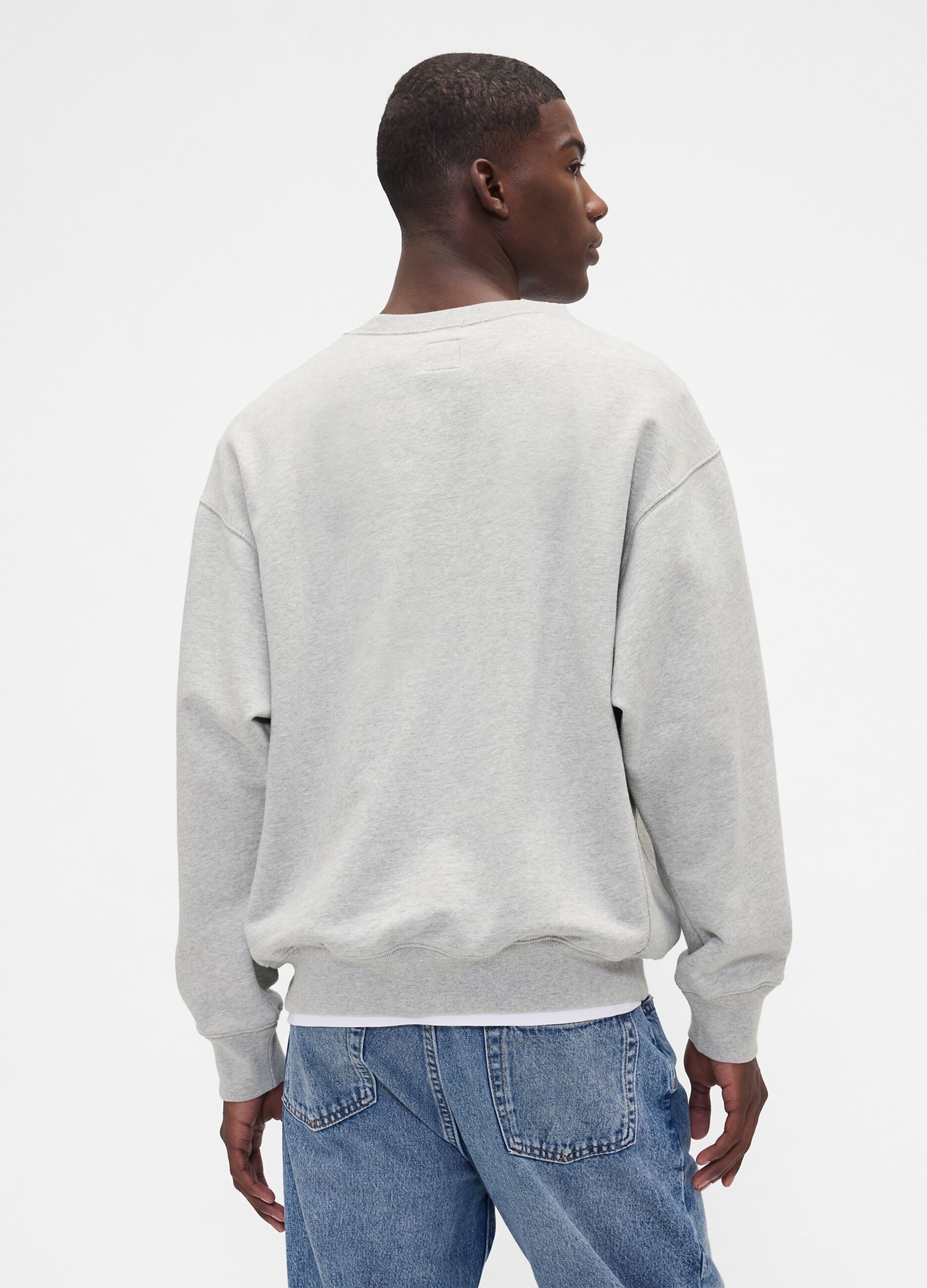 Grey Sweatshirt with Logo