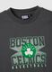 Grey pure cotton T-shirt regular fit with Boston Celtics print_5