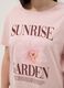 Pink pure cotton T-shirt with print, regular fit_2