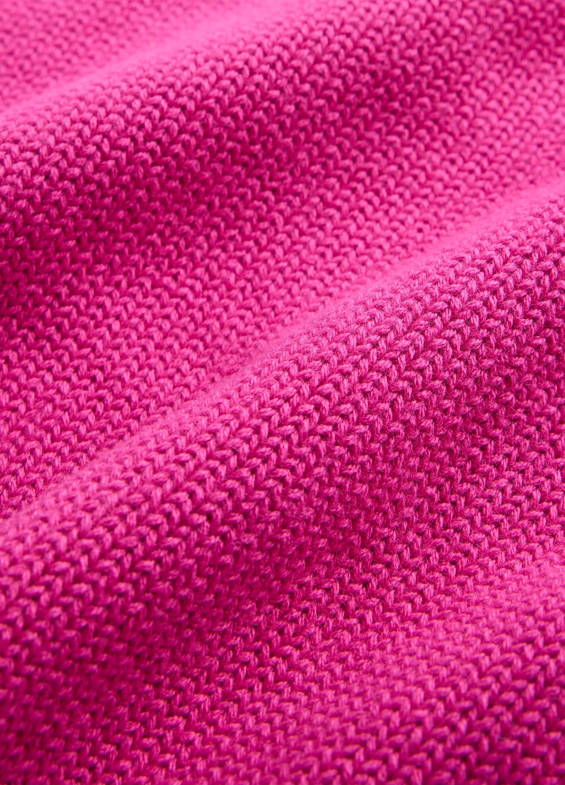 Pink cotton jumper for girls