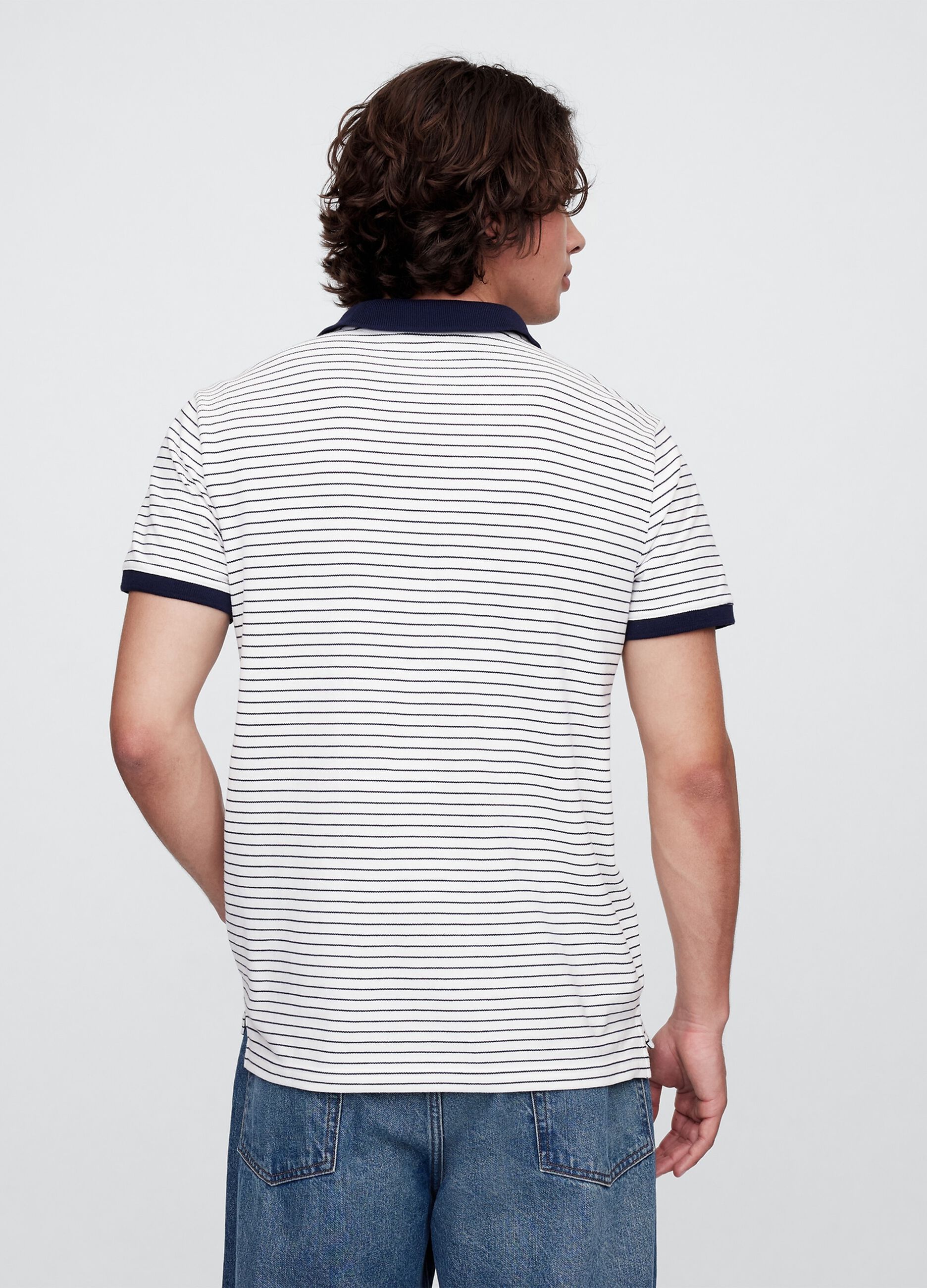 Striped Polo Shirt
