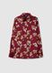 Long-sleeved multicolour regular fit satin shirt with floral design_4