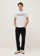 White pure cotton regular fit T-shirt with Dragon Ball print_1