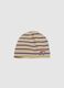 Colourful striped stretch cotton cap for children_0
