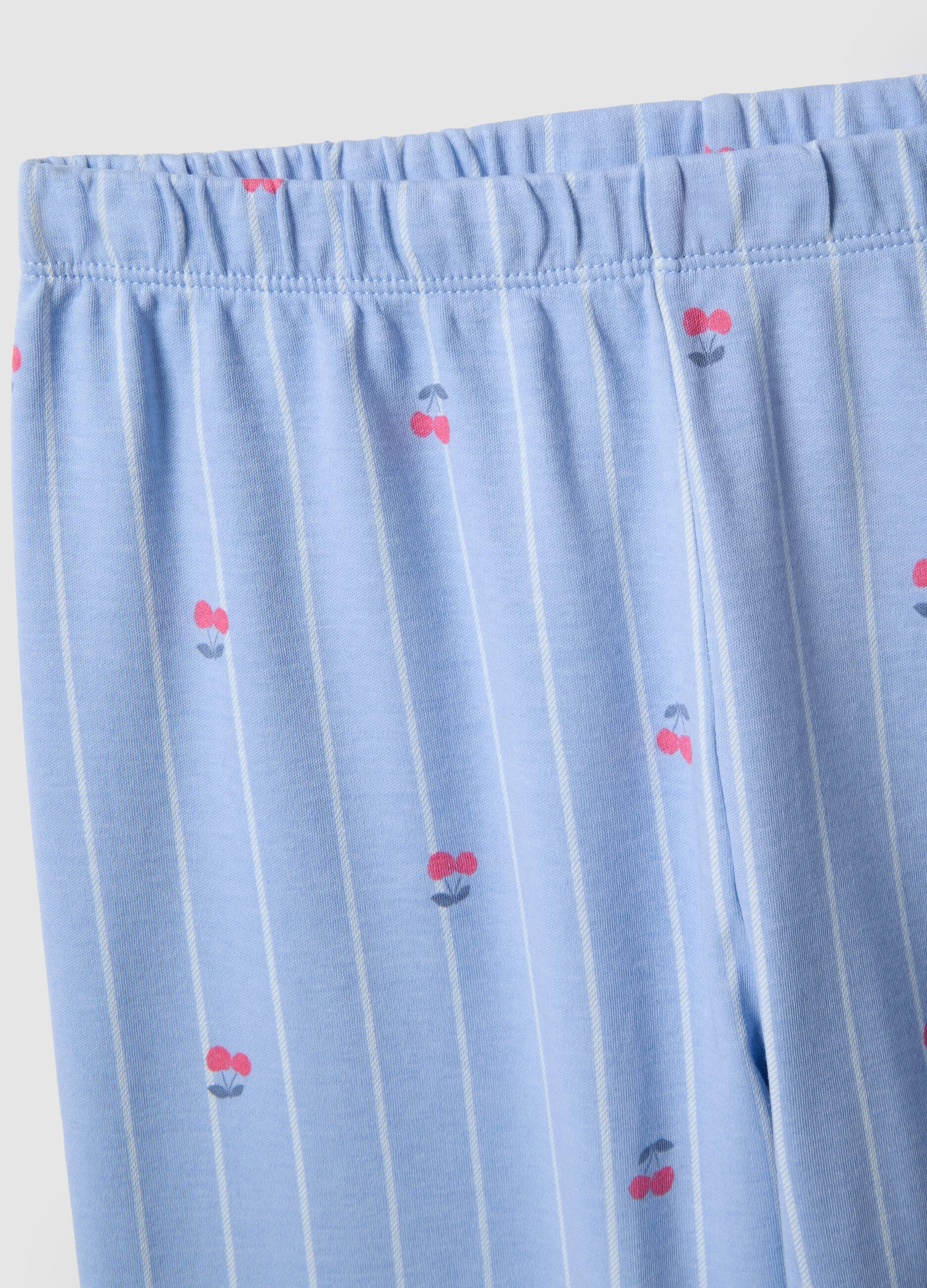 Girls' Multicolour Pyjamas in Pure Cotton Regular Fit