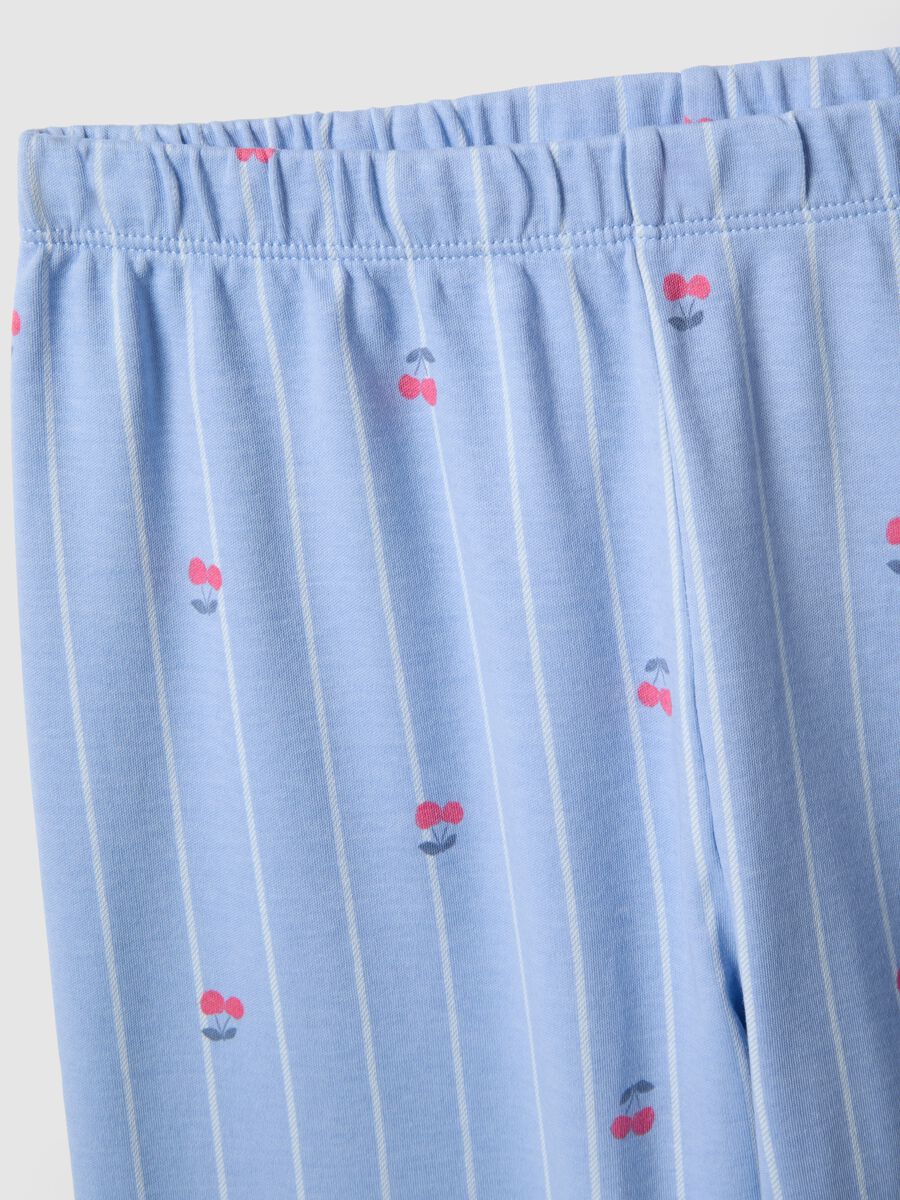 Girls' Multicolour Pyjamas in Pure Cotton Regular Fit_3