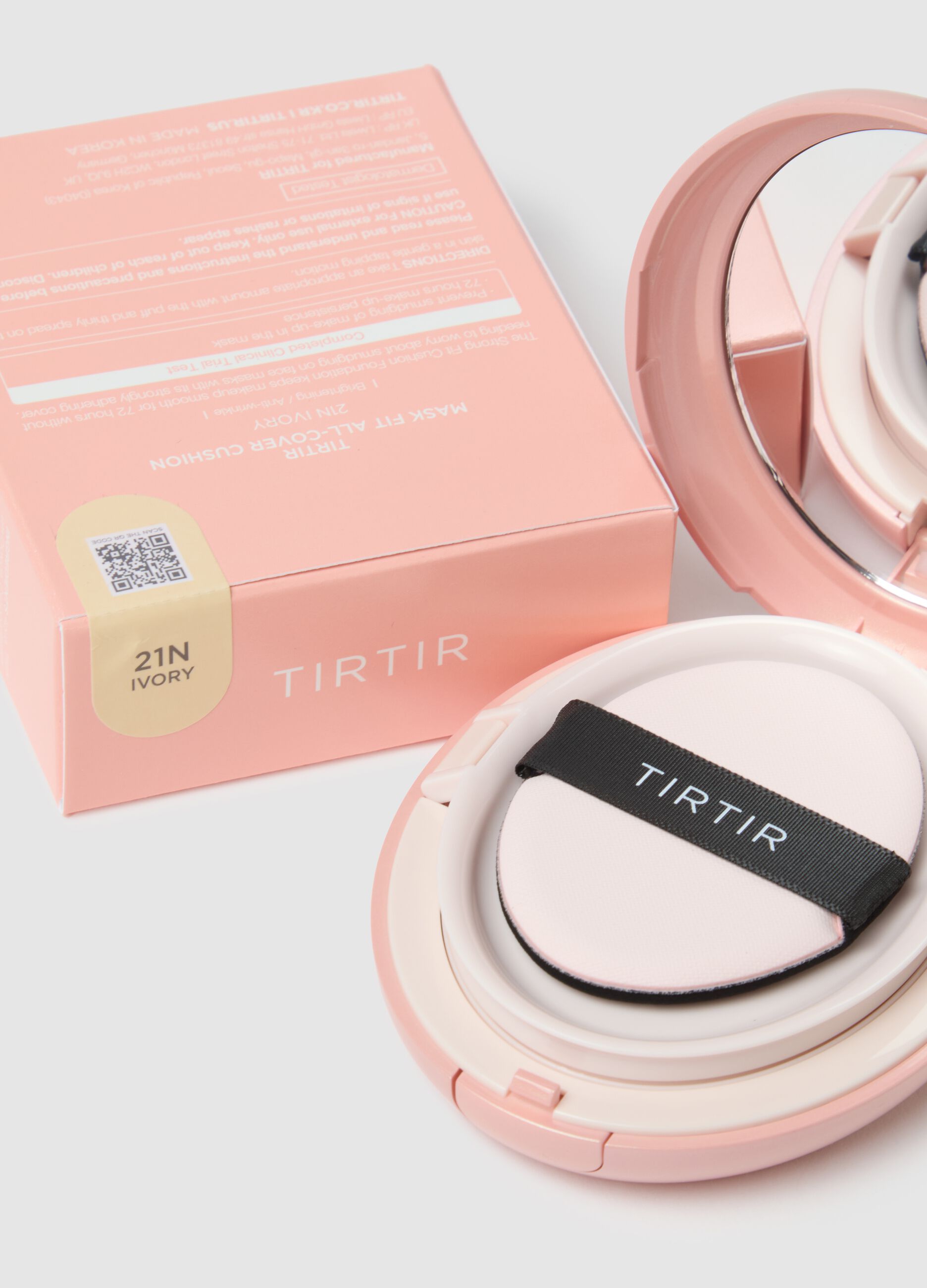 TIRTIR MASK FIT ALL-COVER CUSHION 21N IVORY 18G