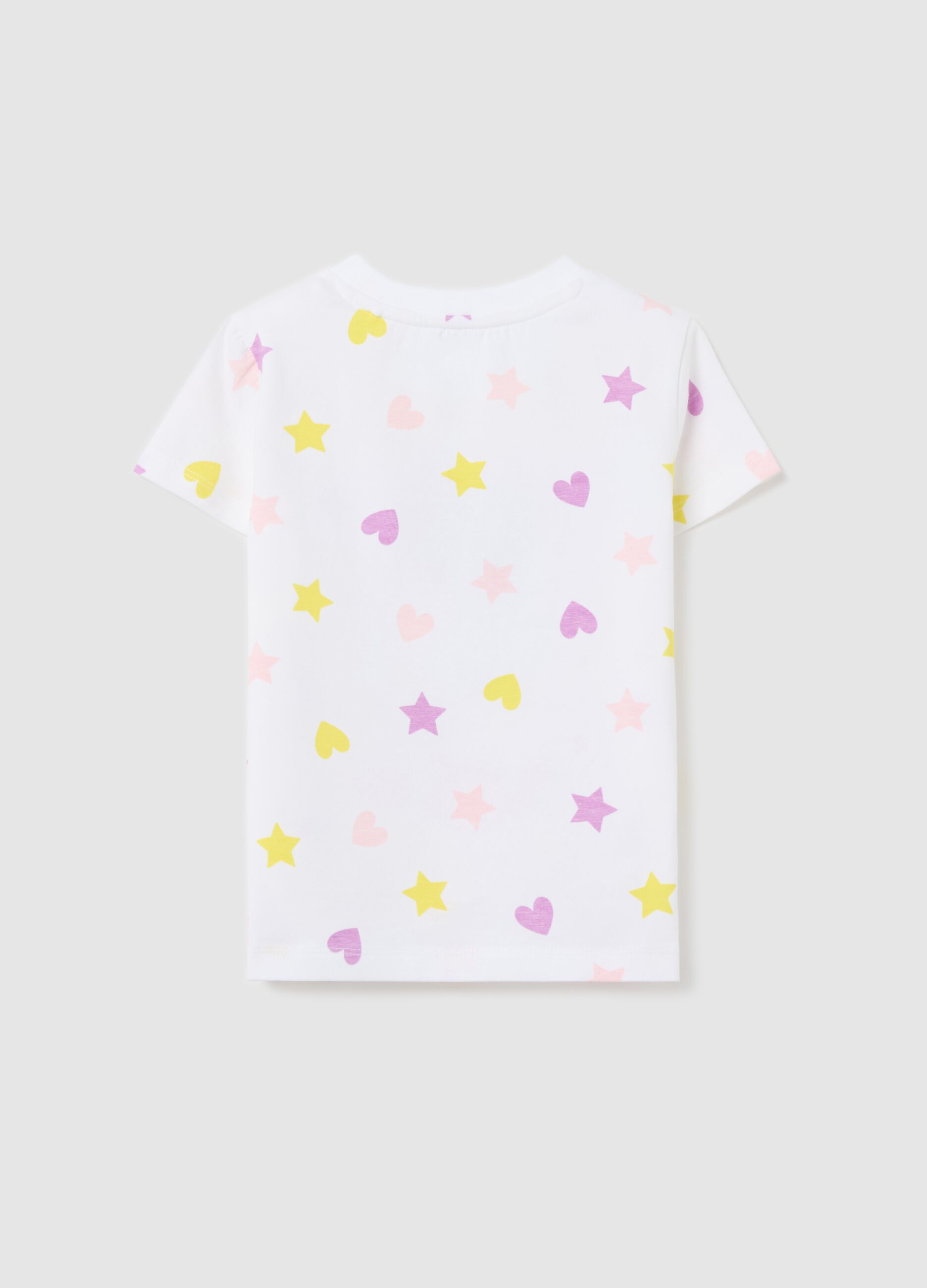 T-shirt with sequins and Daisy Duck print