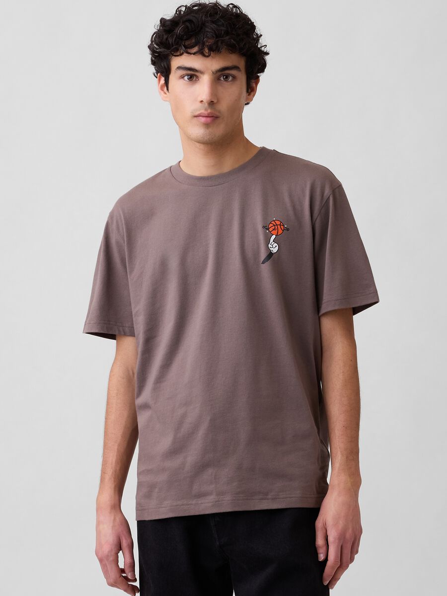 Pure cotton printed T-shirt_0