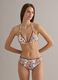 Multicolour paisley stretch-fabric bikini top_1