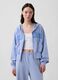 Cotton-blend full-zip hoodie_0