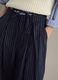 Multicolour Stripe Flare Trousers in Viscose Blend_3