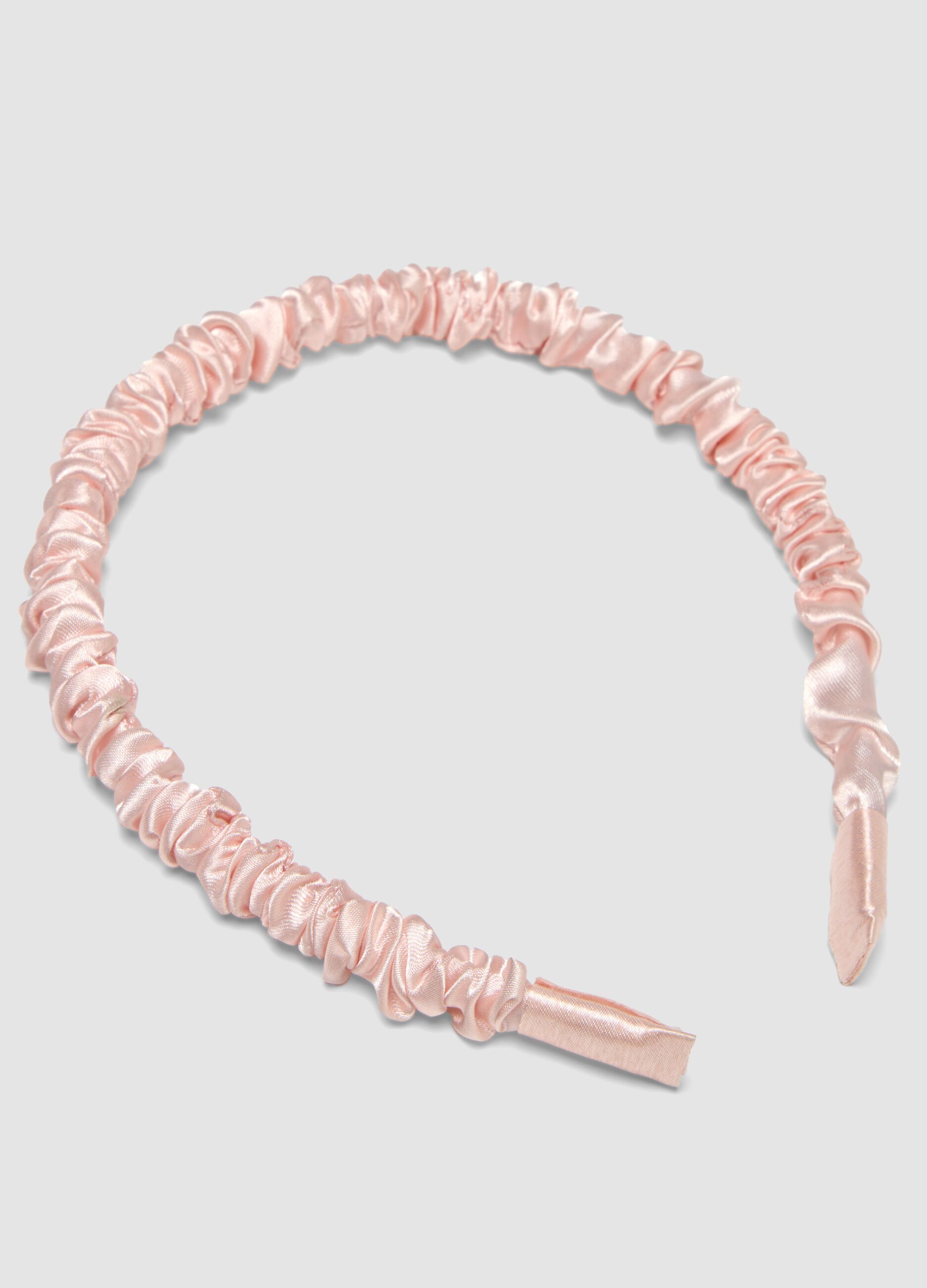 SINCERELY HAIR Pink Satin Headband