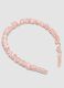 SINCERELY HAIR Pink Satin Headband_1