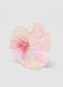 Iridescent Pink Flower-Shaped Clip_1
