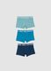 Boys&rsquo; multicolour stretch cotton boxer 3-pack_0