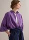 Purple pure cotton oversized shirt_0