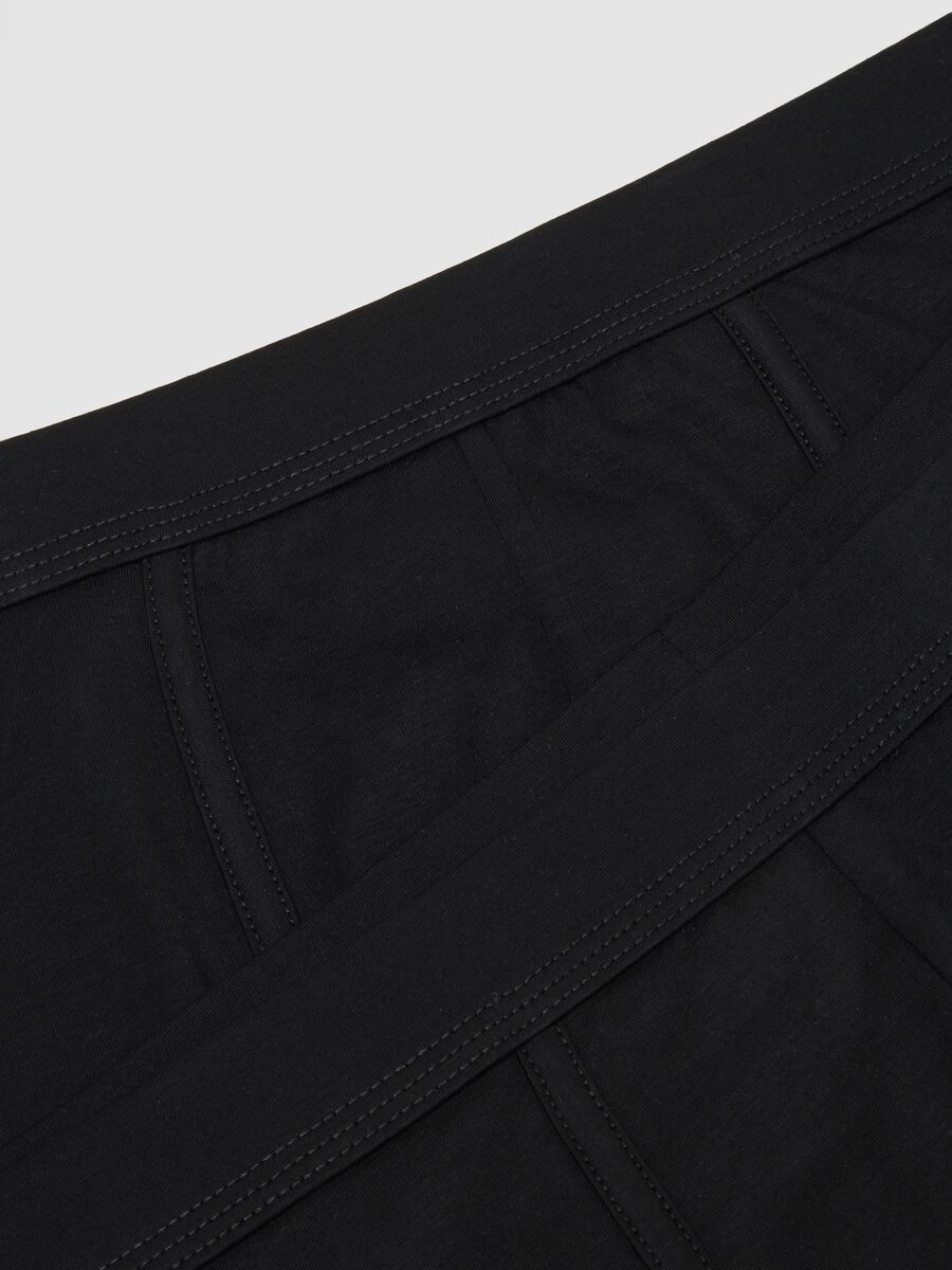 Bipack boxer neri regular fit in cotone mercerizzato_5