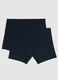 Blue midi boxer briefs 2-pack in stretch Supima cotton, regular fit_4