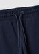 Blue jogger trousers for girls in pure cotton regular fit_2