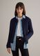 Regular fit pure cotton blue cardigan with buttons_1