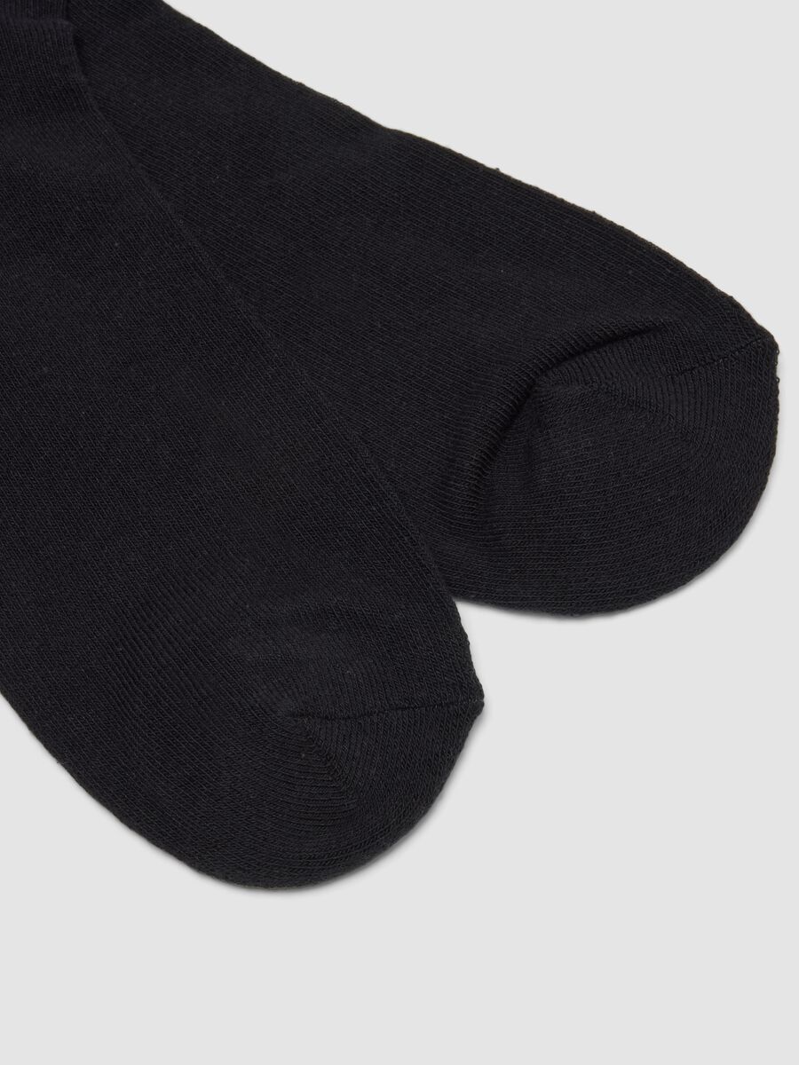 3-pack of black organic cotton ankle sports socks_1