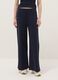 Baggy Blue Cotton Jogger Trousers_1