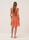 Orange Maternity Dress in Pure Viscose_2