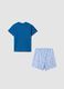 Newborn regular fit multicolour pure cotton pyjamas with prints_1