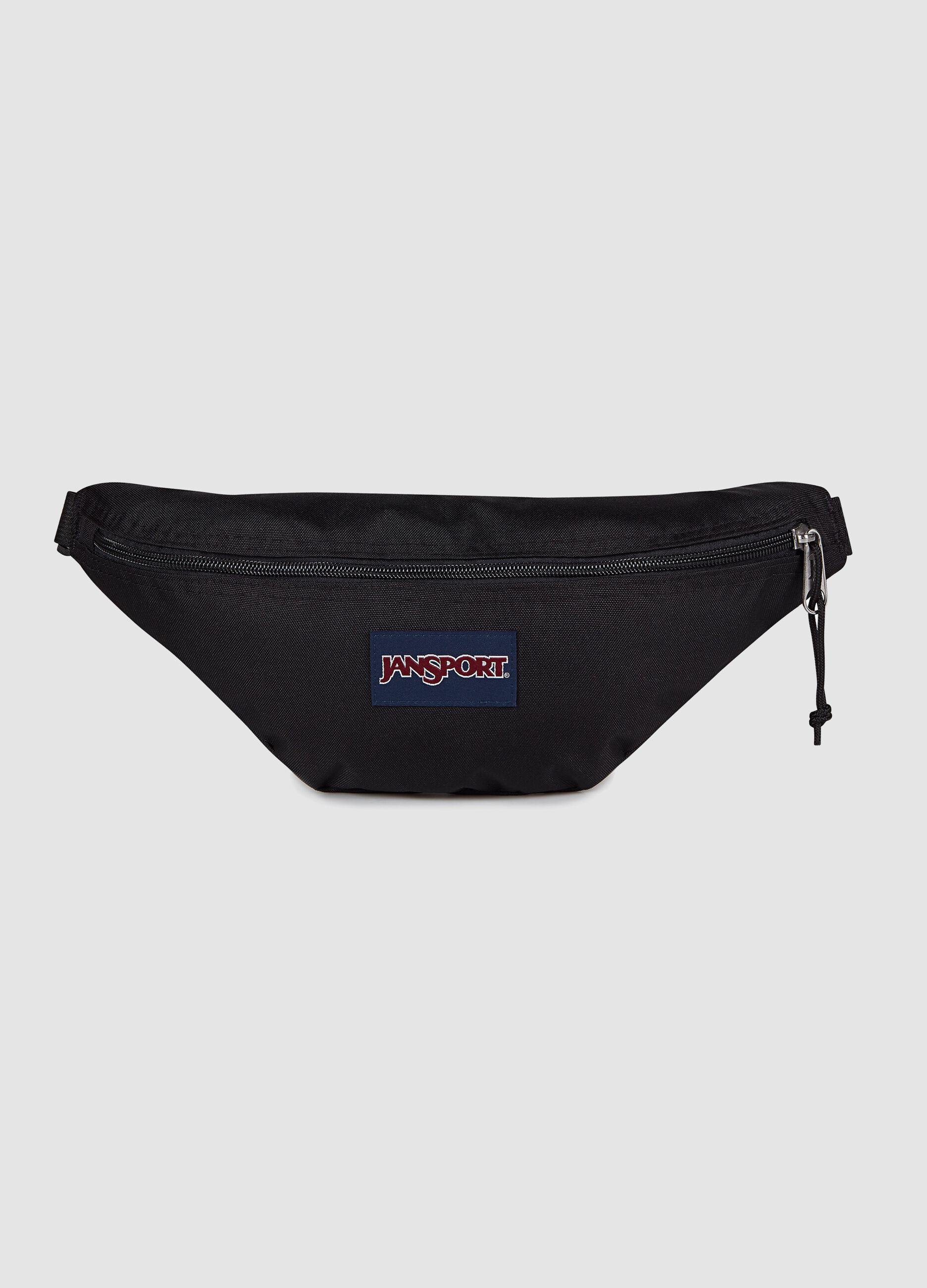 Black bum bag with adjustable belt