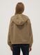 Beige hooded jacket with zip_3