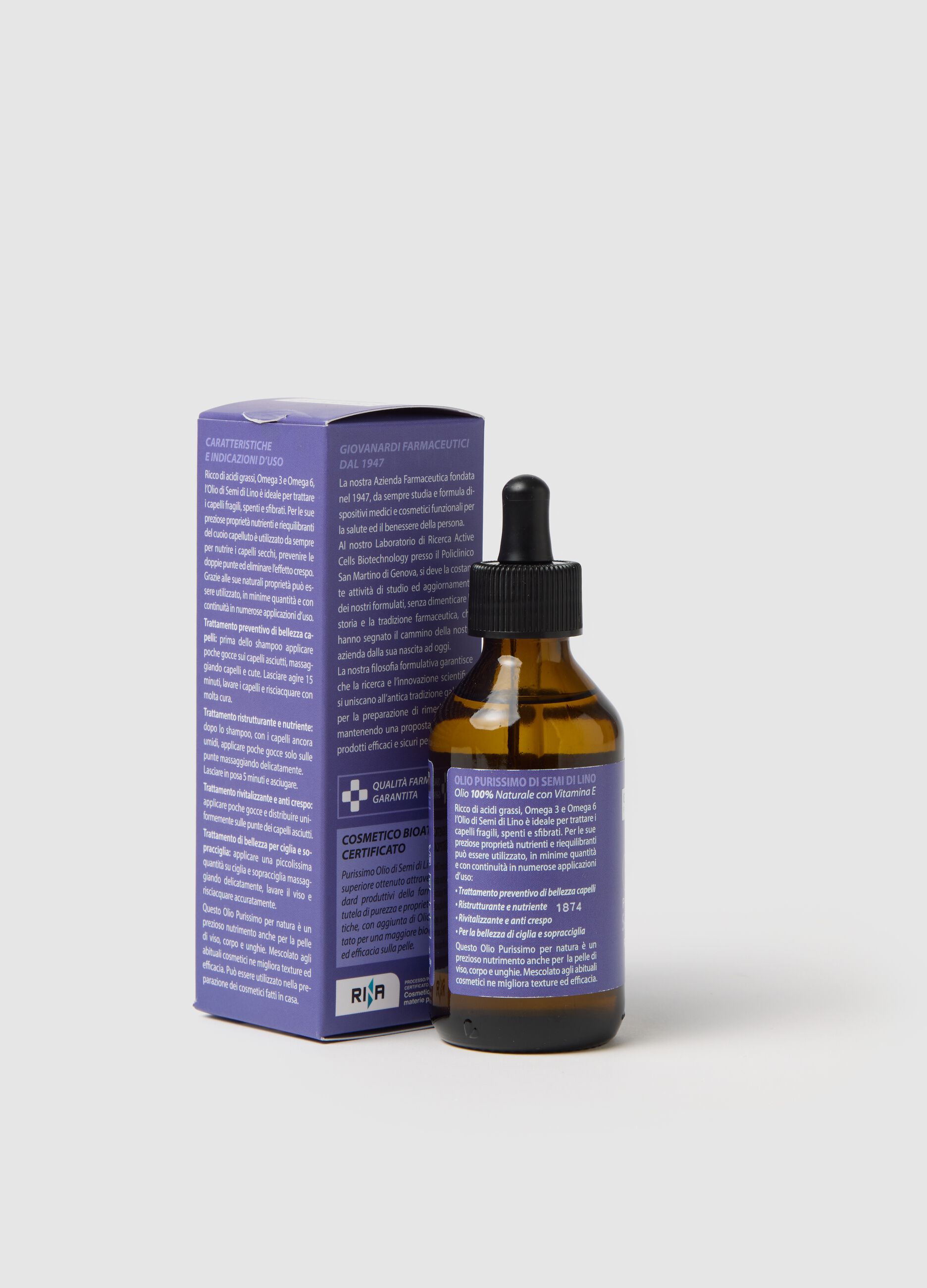 Pure Linseed Seed Oil for Skin Care