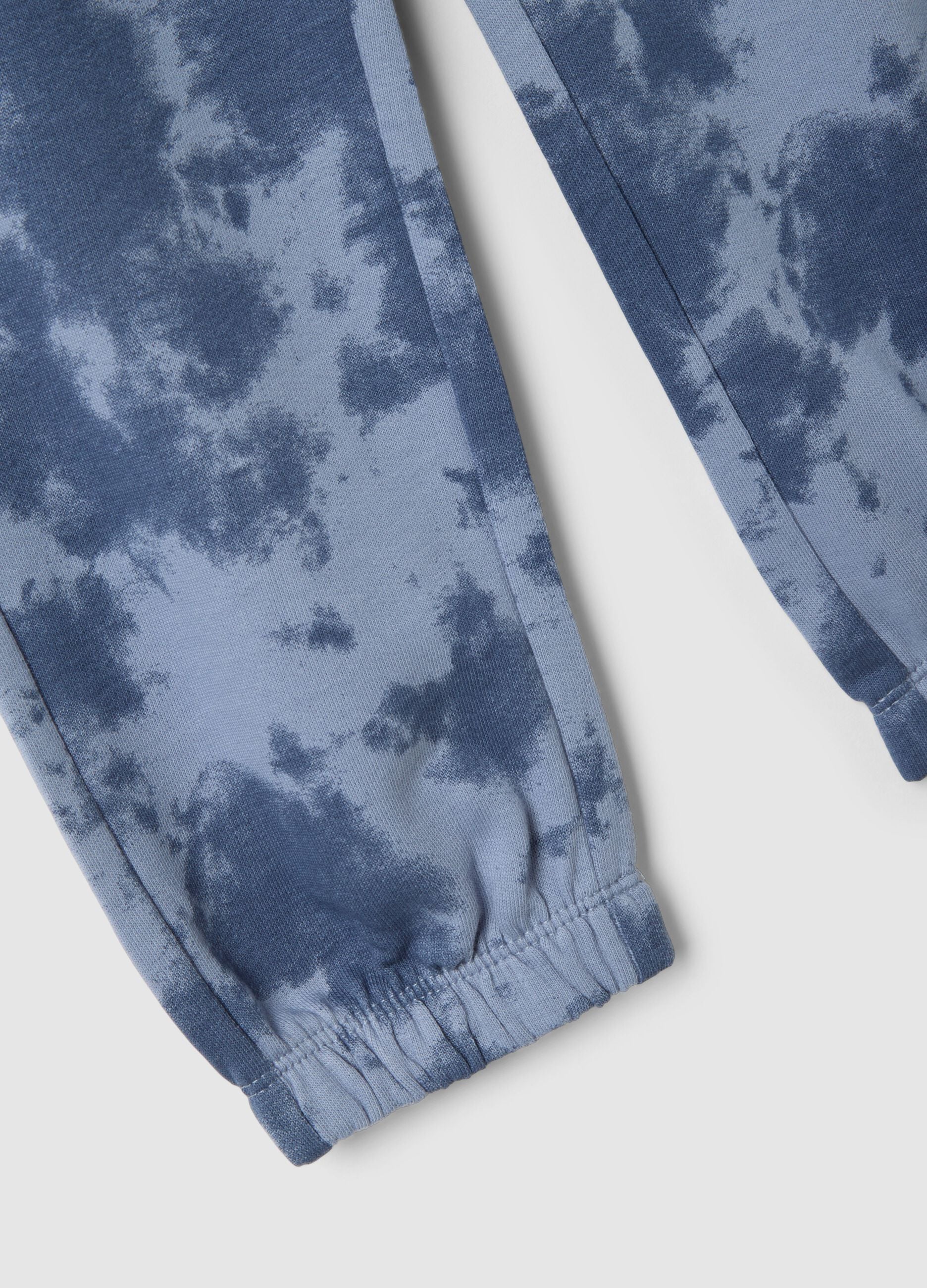 Multicolour TieDye Pure Cotton Regular Fit Children's Trousers