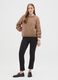 Black Stretch Regular Fit Leggings_0