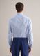 Multicolour striped slim fit pure cotton shirt_3