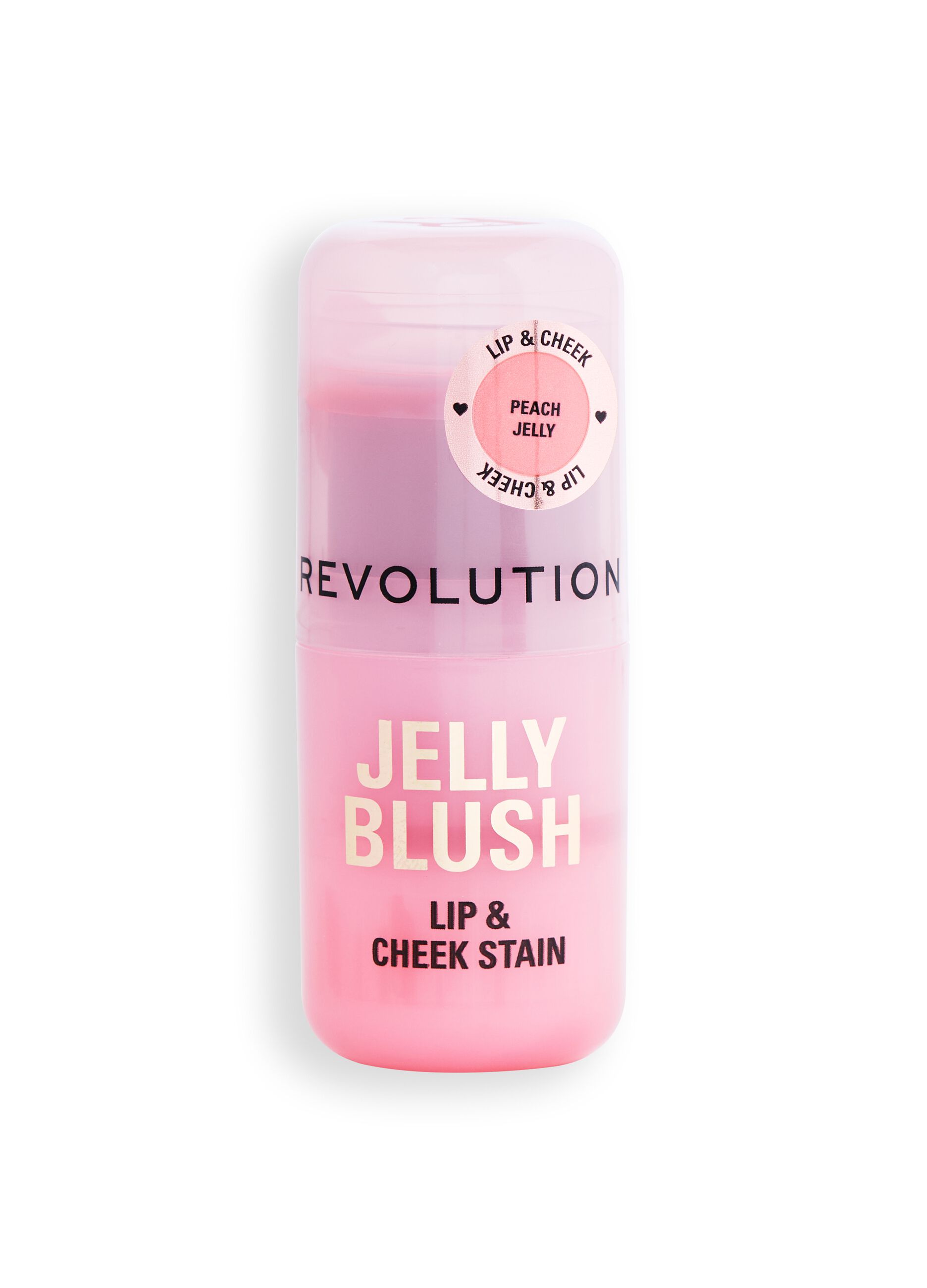 Jelly Blush Lip and Cheek Tint Stick Peach Orange