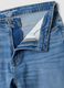 Blue slim-fit stretch cotton jeans_2