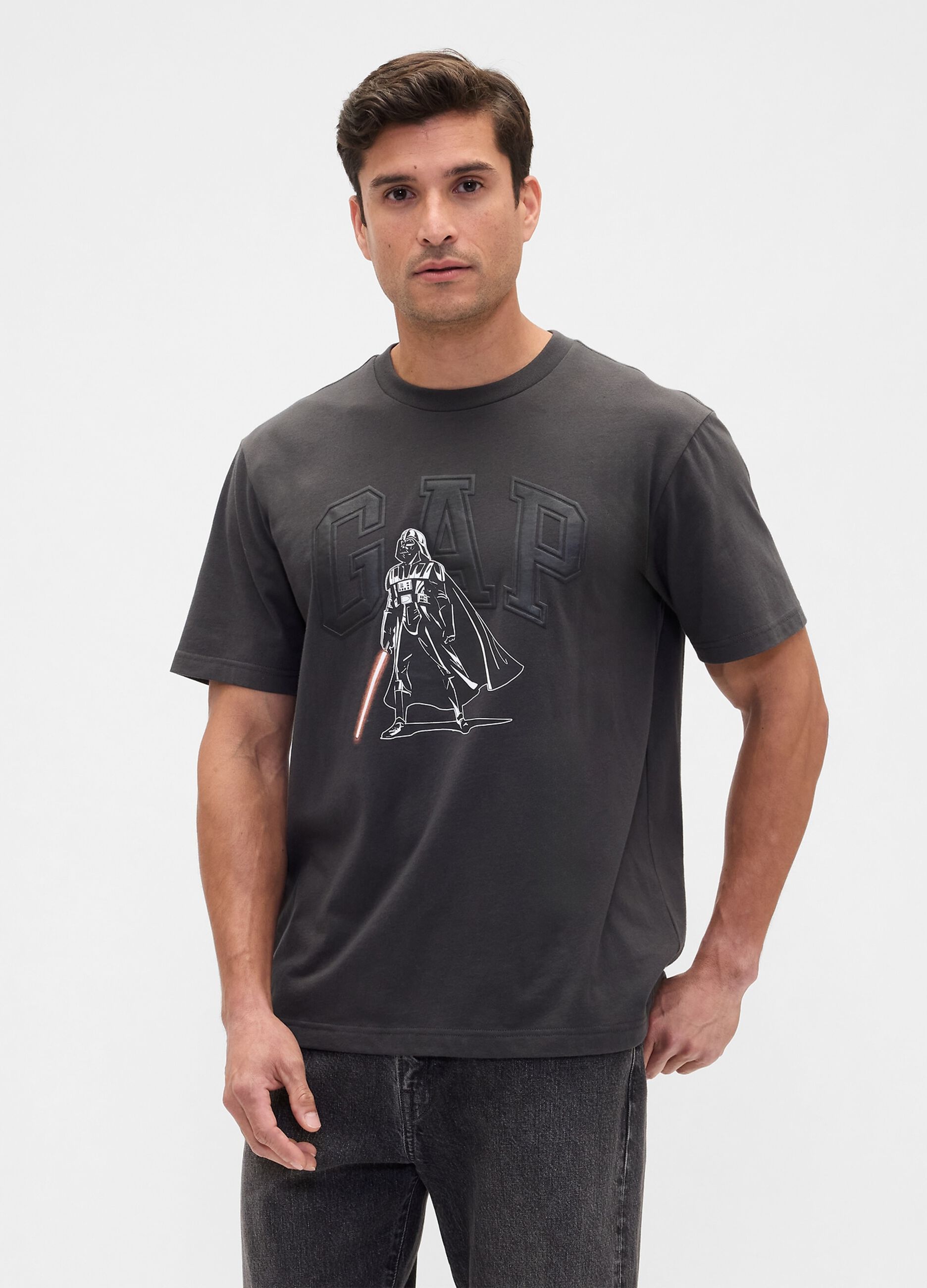 Short-sleeved pure cotton T-shirt