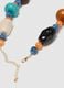 Multicolour resin necklace with adjustable clasp_2