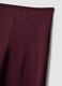Red satin maxi skirt with elasticated waist_6